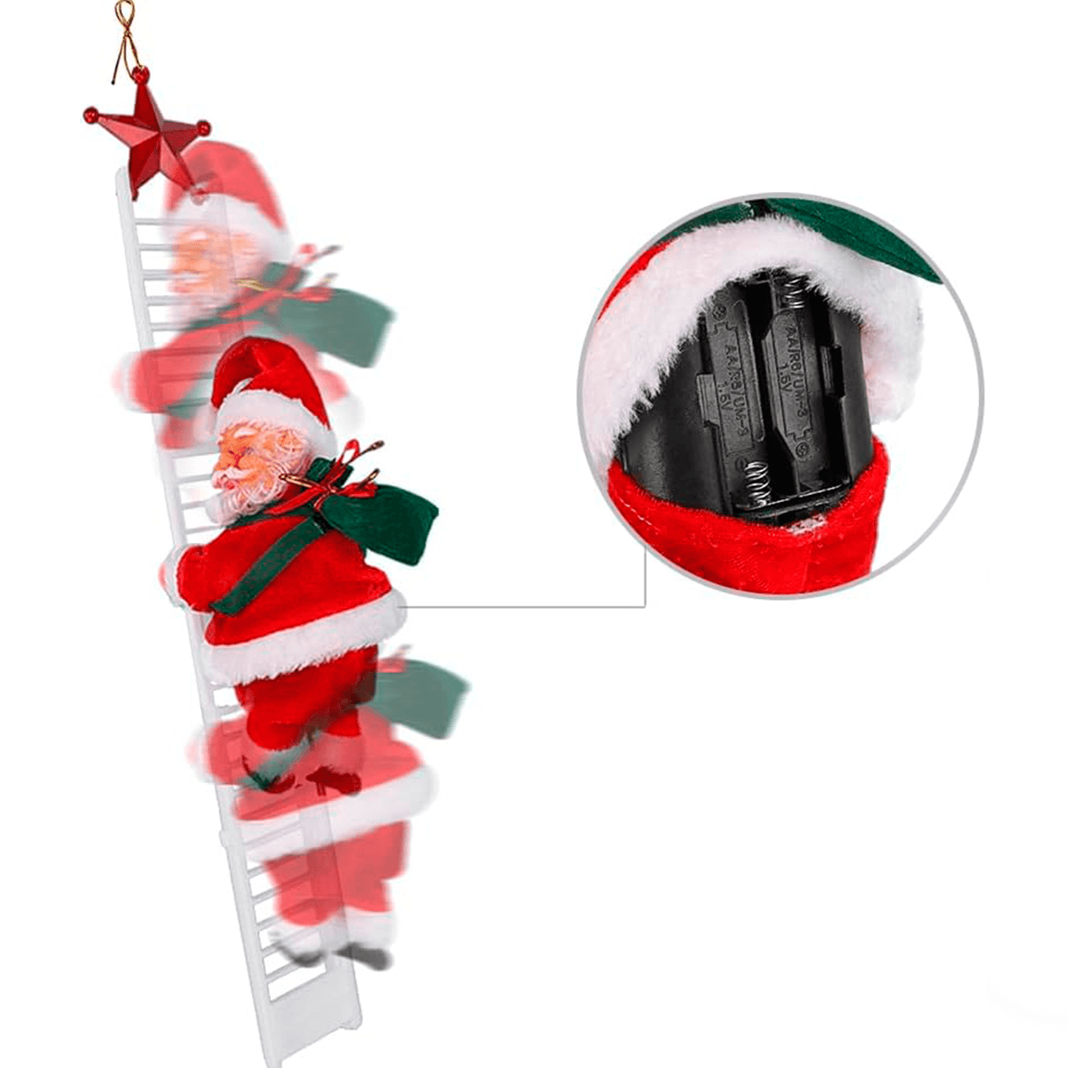 El Papá Noel que Cobra Vida en tu Sala 🎅✨ — ⚠️¡Llévalo Antes de que se Agote!⚠️