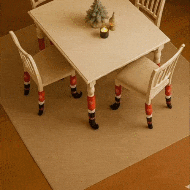 🧦 PROMO x 4 Fundas Navideñas 🎄 - Dale un toque festivo 🎅🤶