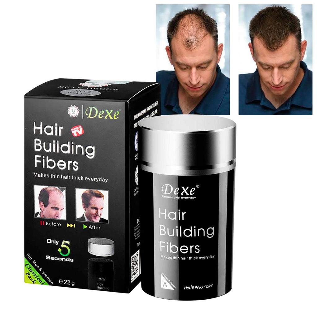 PROMO 2x1 🎁 Fibra Capilar para Calvicie – Resultado al Instante, Look Natural para Hombres y Mujeres