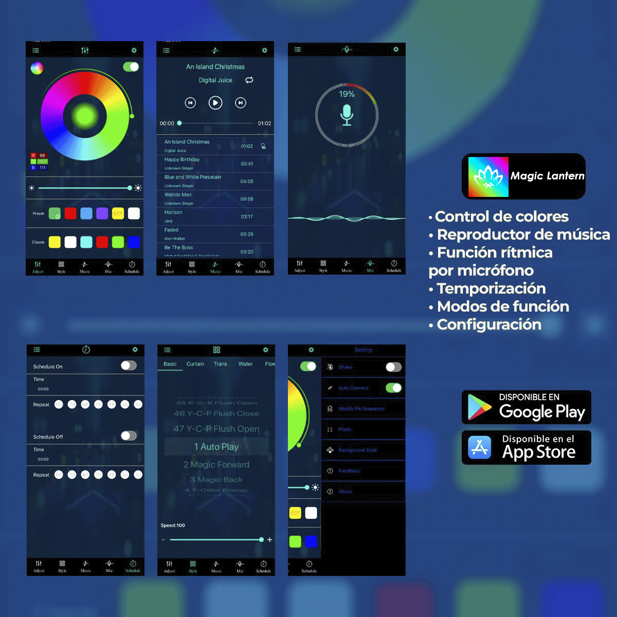 🎄 Luz LED Lineal Inteligente RGB 10 Metros APP