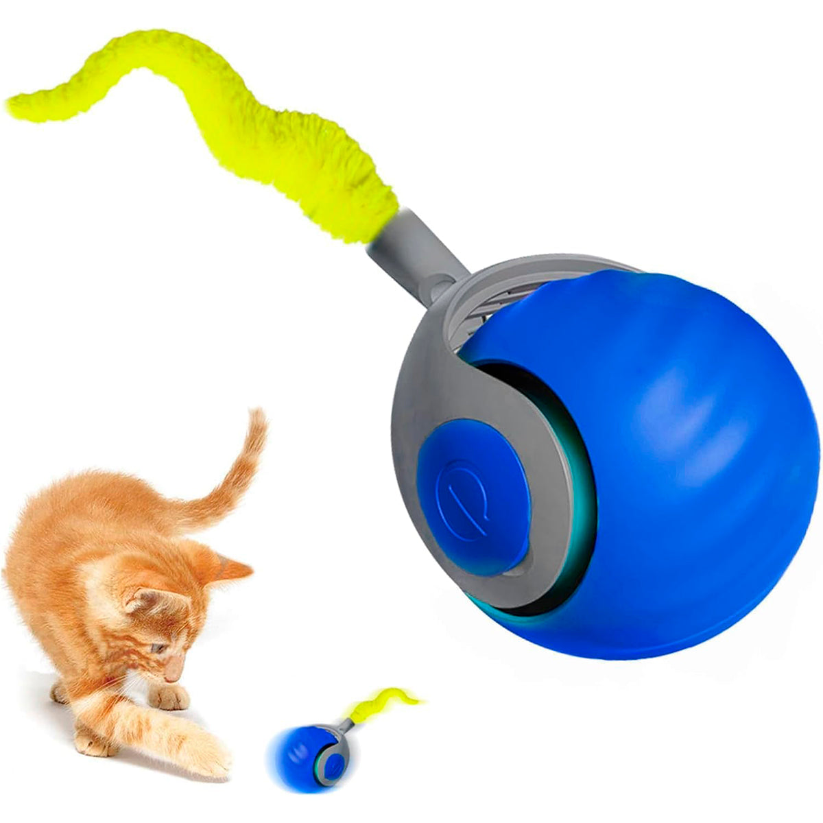 Juguete Interactivo Para Gatos Recargable Pelota Automática 490-181