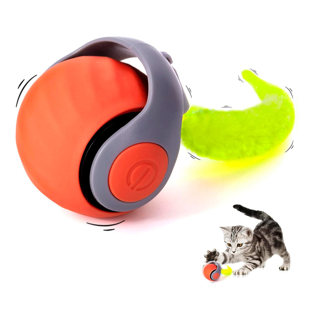 Juguete Interactivo Para Gatos Recargable Pelota Automática 490-181