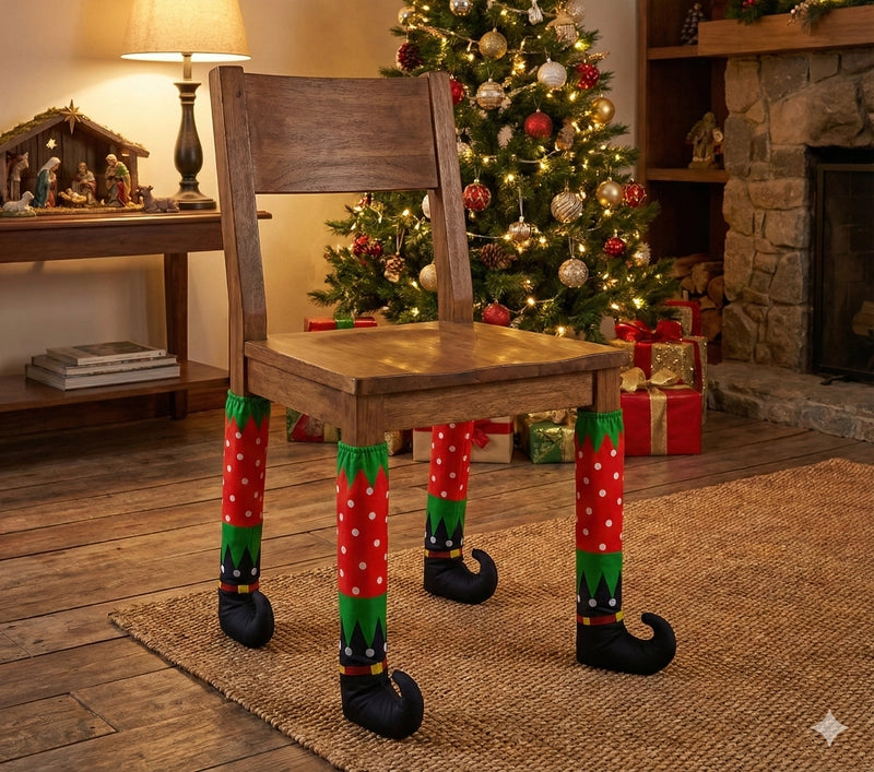 🧦 PROMO x 4 Fundas Navideñas 🎄 - Dale un toque festivo 🎅🤶